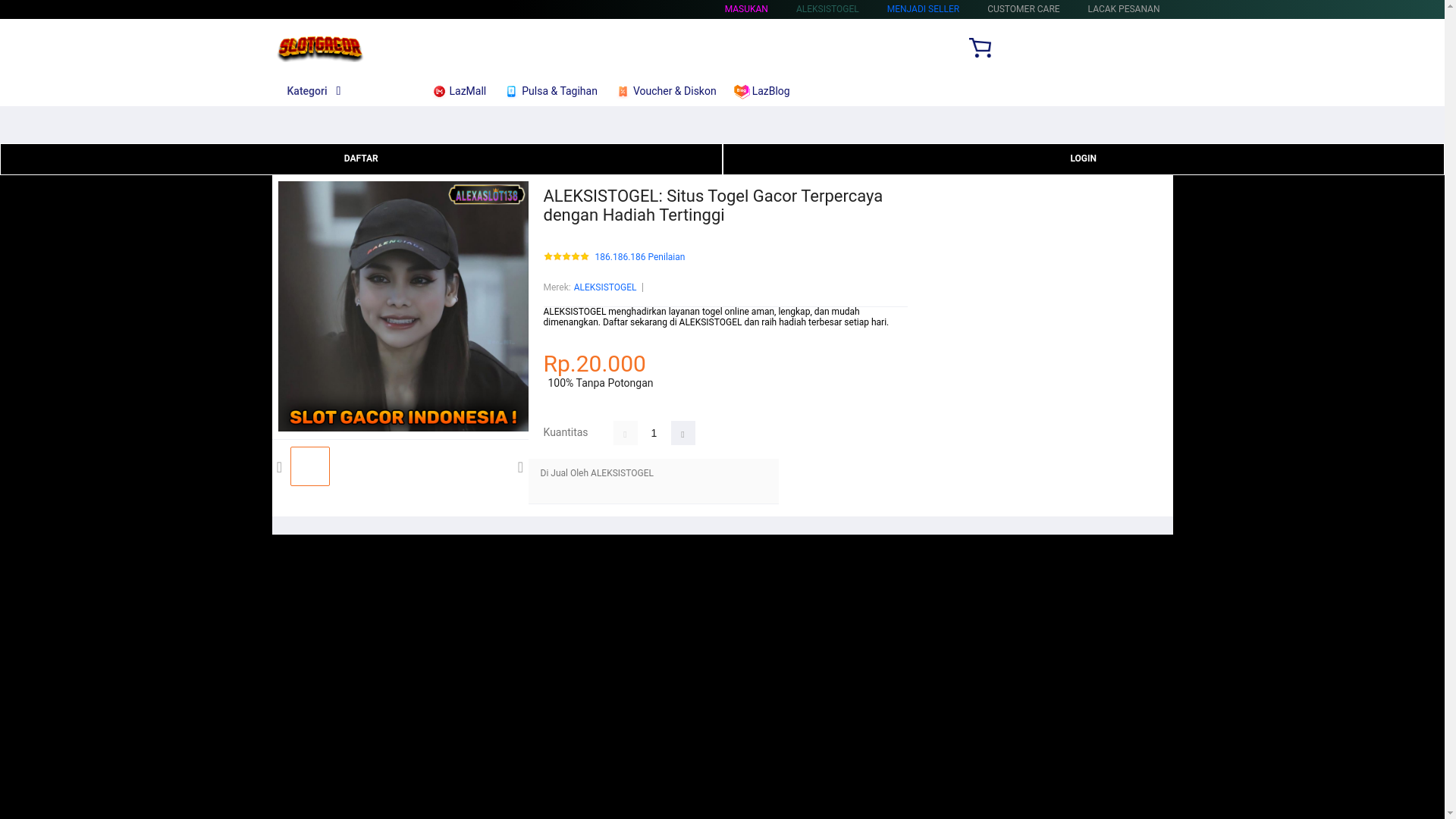 website screenshot of https://aleksistogel.pages.dev/