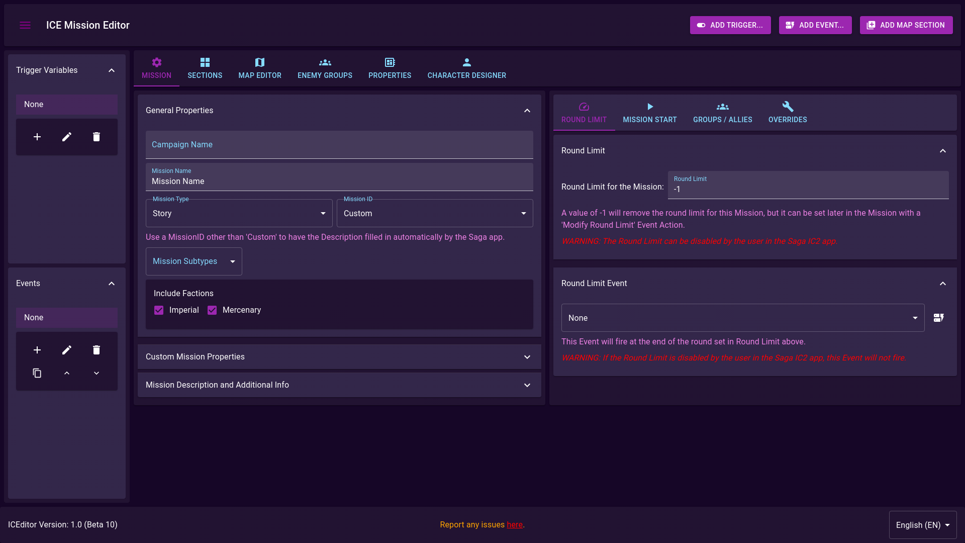 website screenshot of https://sagaeditorweb.pages.dev/
