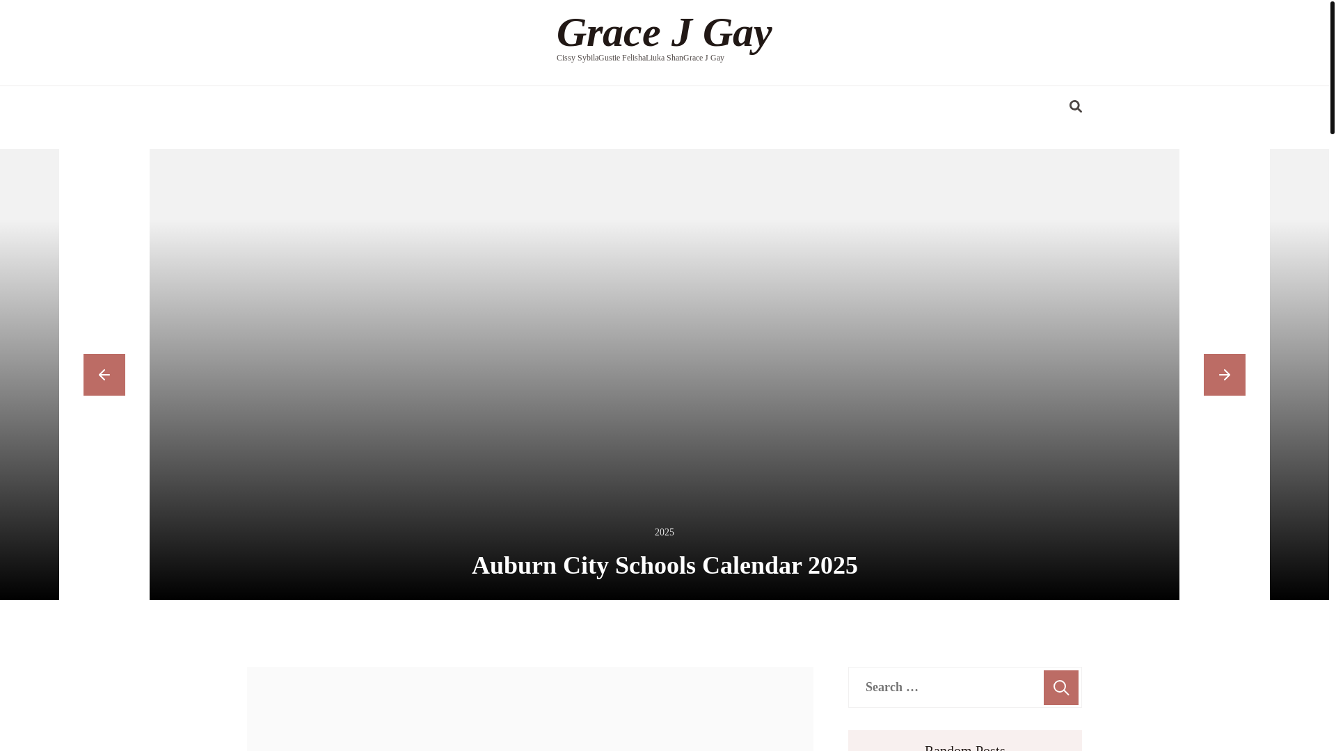 website screenshot of https://gracejgayj.pages.dev/