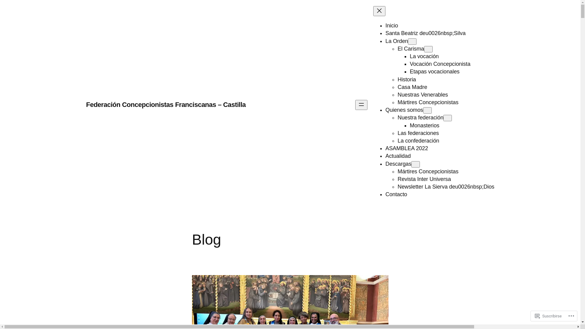 website screenshot of https://concepcionistascastilla.com/