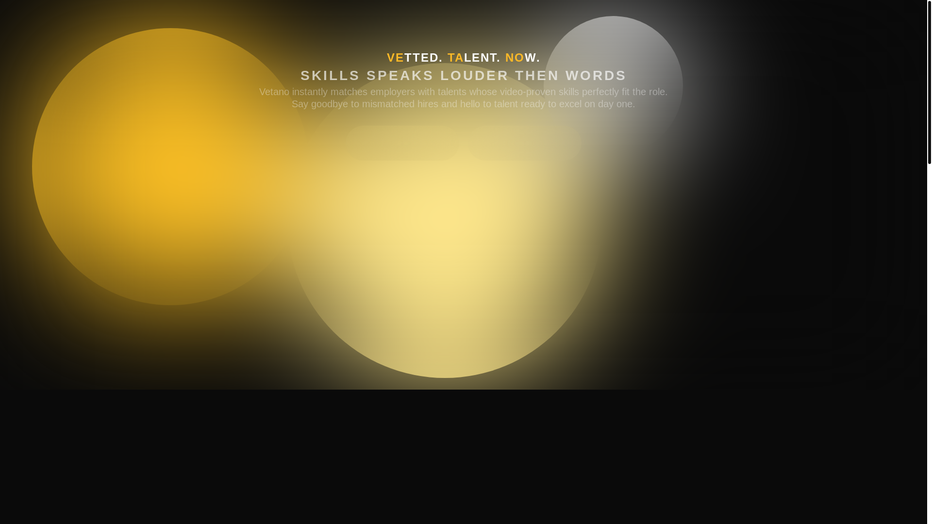 website screenshot of https://whatisvetano.com/