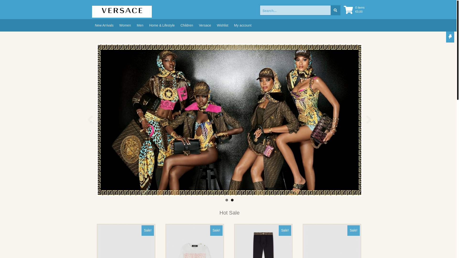 website screenshot of https://www.elisalang.shop/