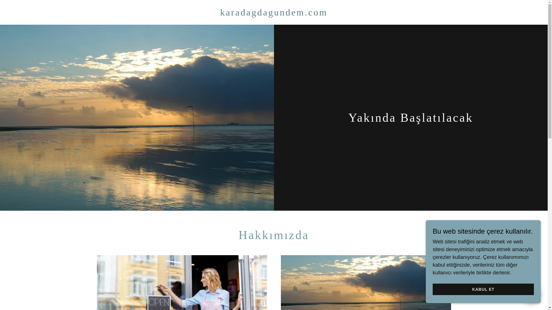 website screenshot of https://karadagdagundem.com/