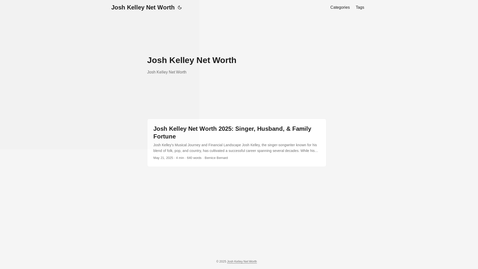website screenshot of https://josh-kelley-net-worth20250602.pages.dev/