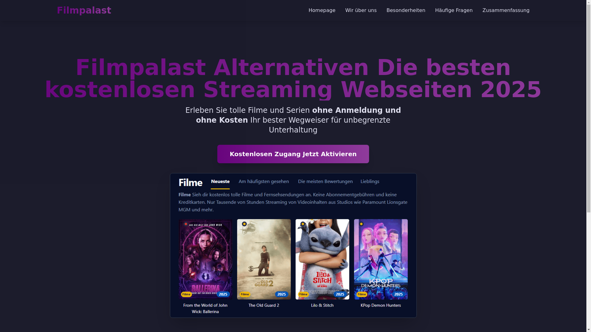 website screenshot of https://filmpalast-3ft3.pages.dev/