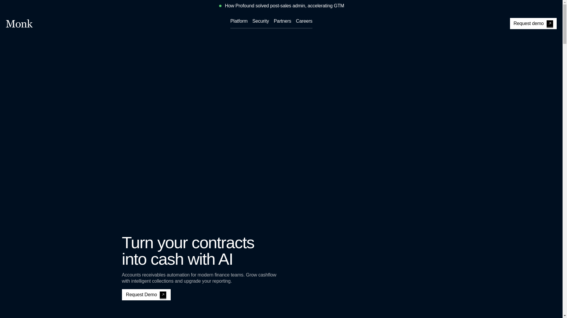 website screenshot of https://monkfinancesoon.com/