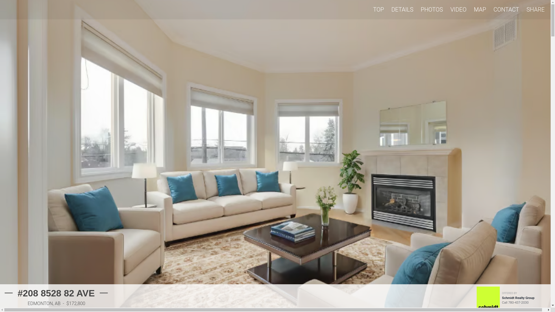 website screenshot of https://208-8528-82ave.com/