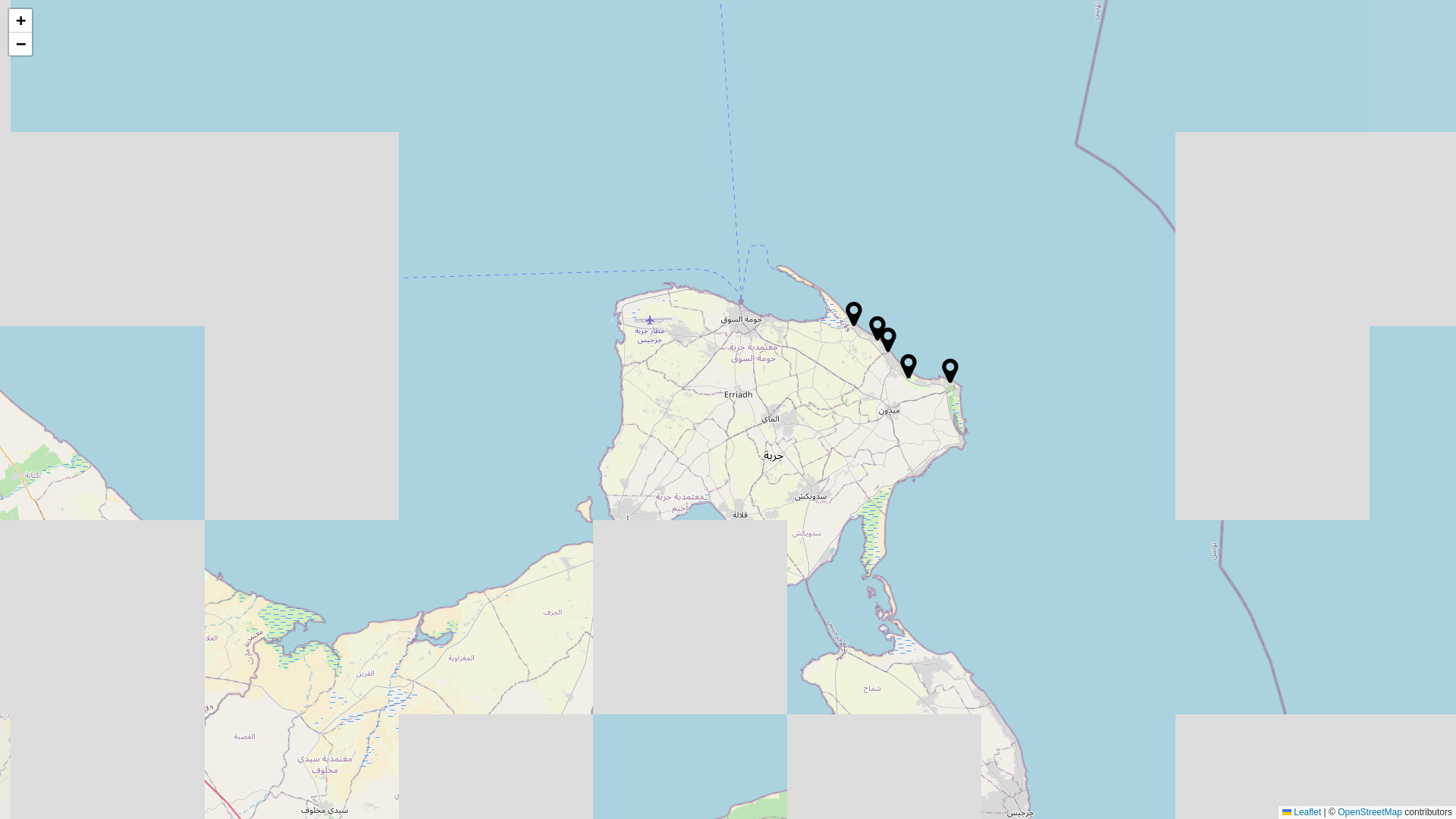 website screenshot of https://bf218c62-3dc5-4066-8e9a-86740cff662b-djerba-hotel-map.pages.dev/