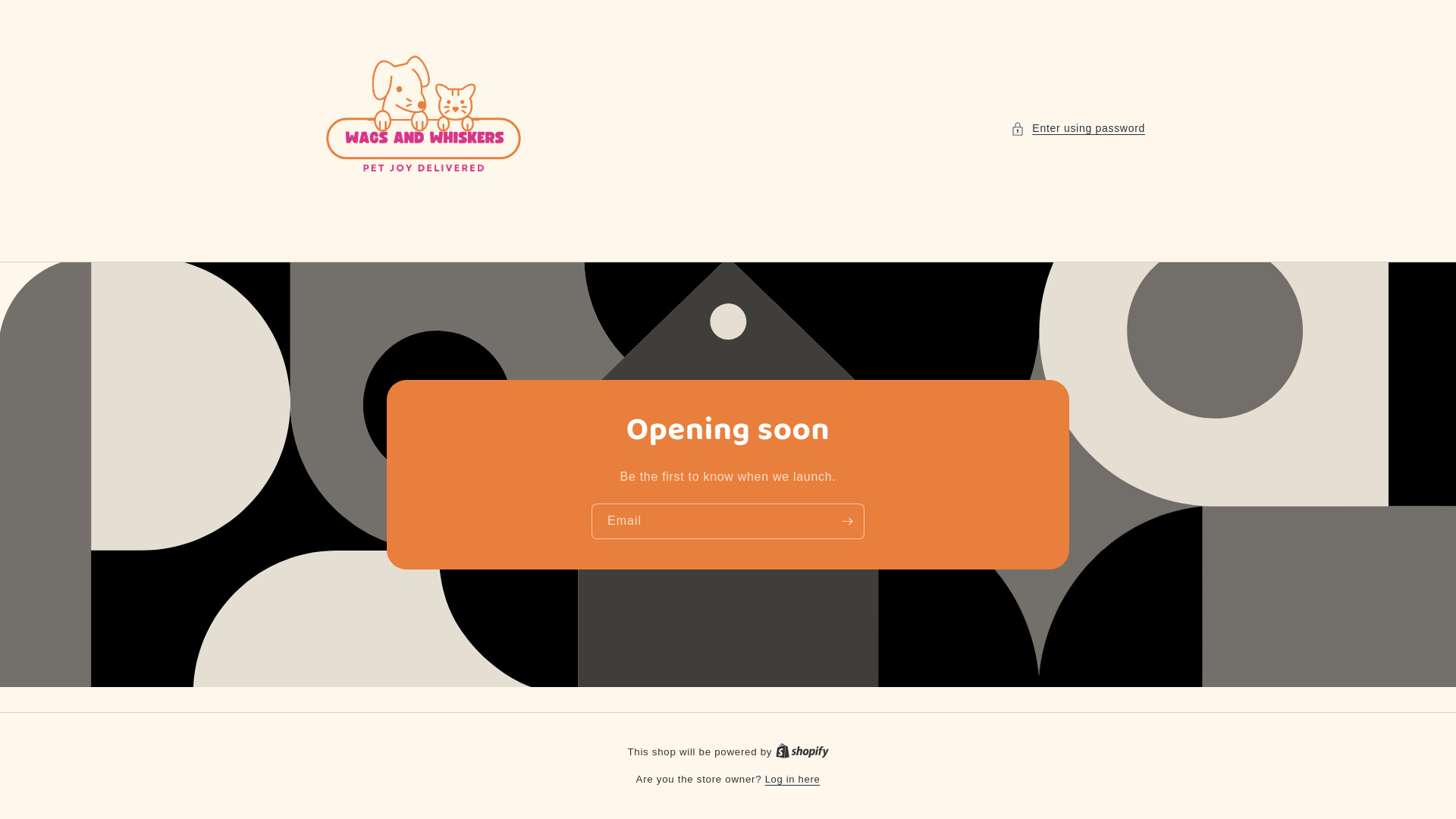 website screenshot of https://woofandpurrco.com/