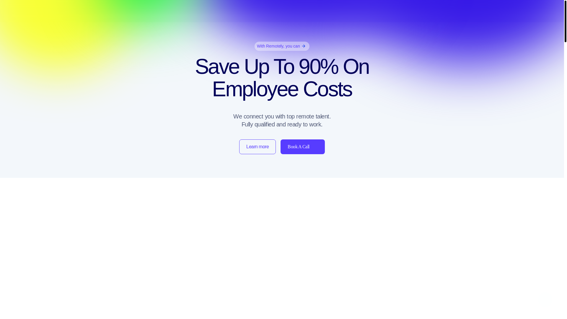 website screenshot of https://remotelyemployees.com/