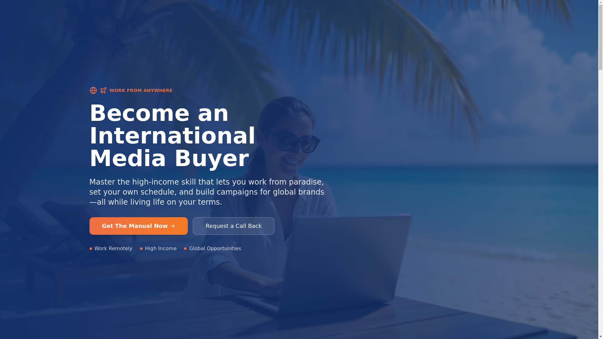website screenshot of https://internationalmediabuyer.com/