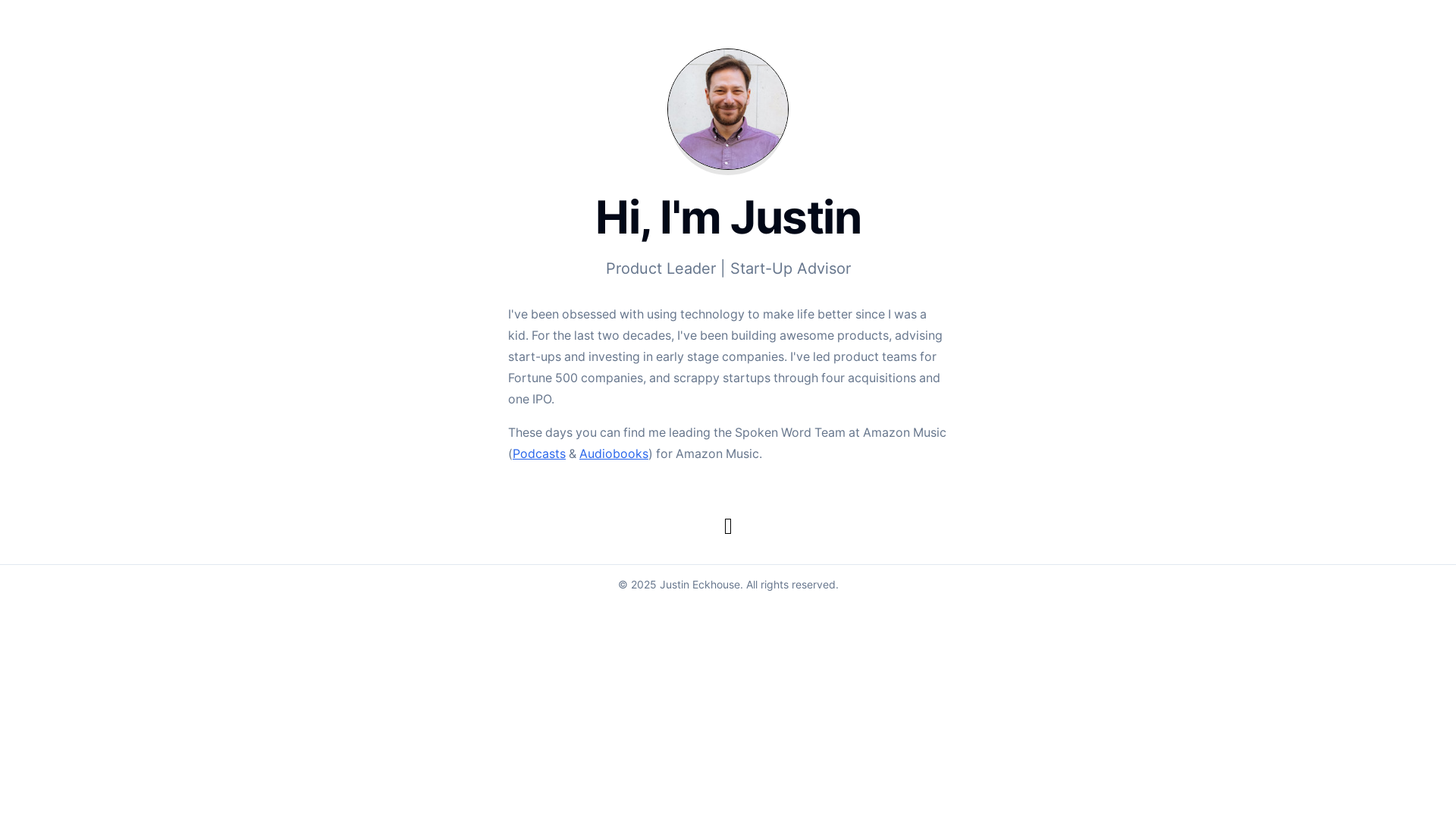 website screenshot of https://justin-eckhouse-com.pages.dev/