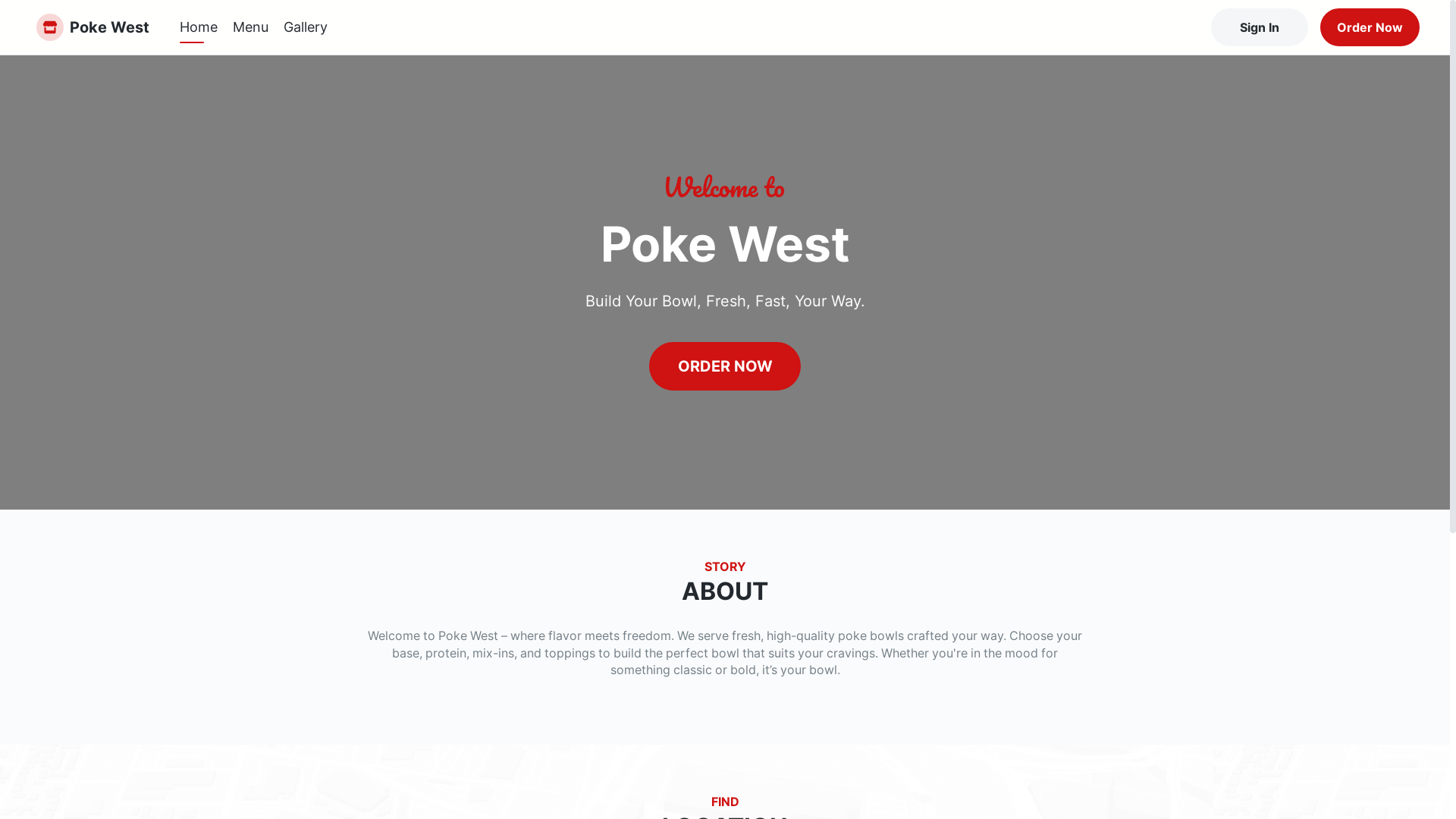 website screenshot of https://pokewestelgin.com/