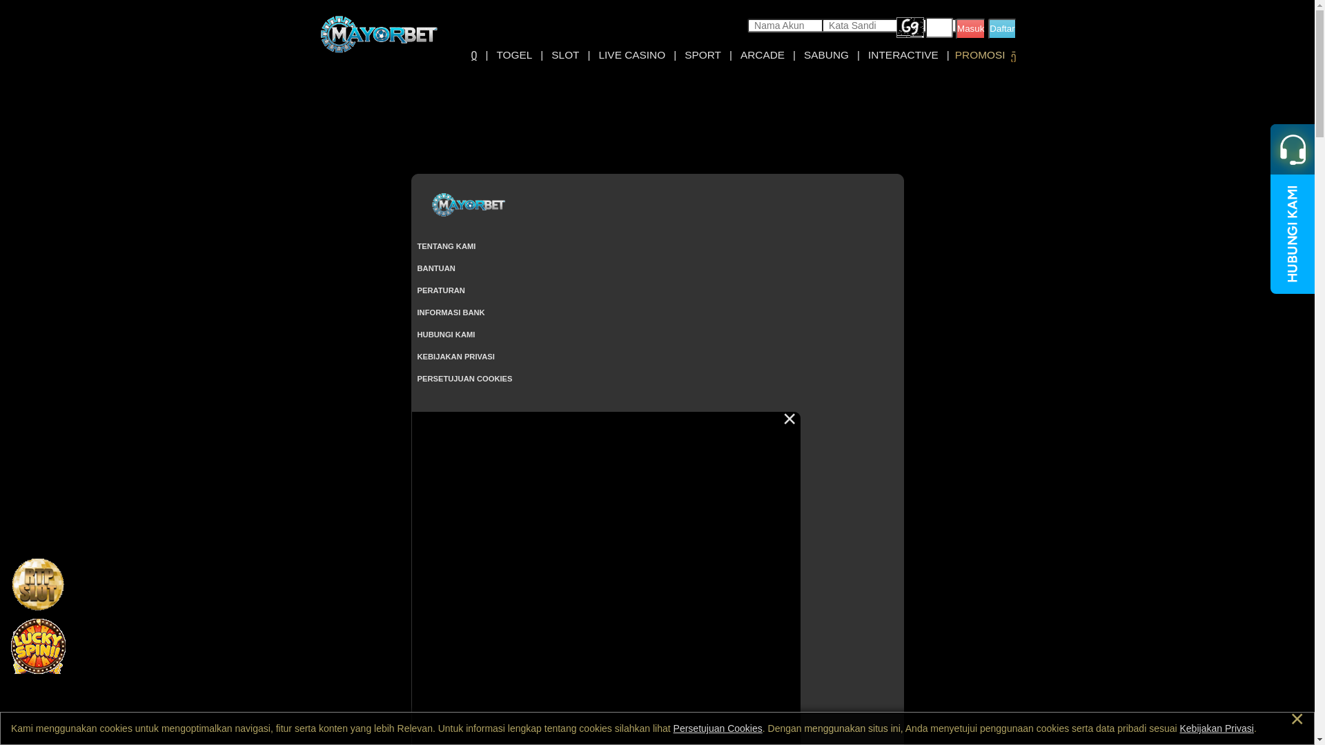 website screenshot of https://mayorsajabos.com/