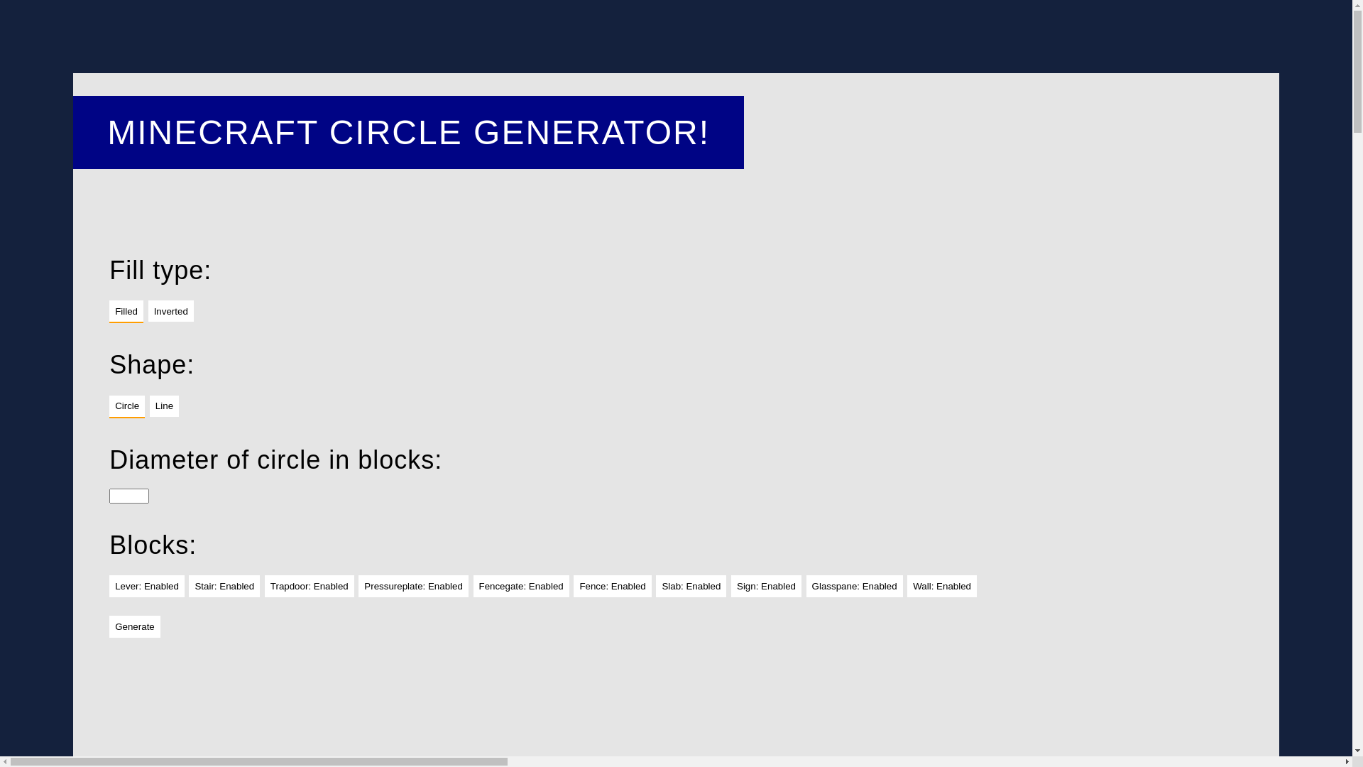website screenshot of https://minecraftcircle.pages.dev/
