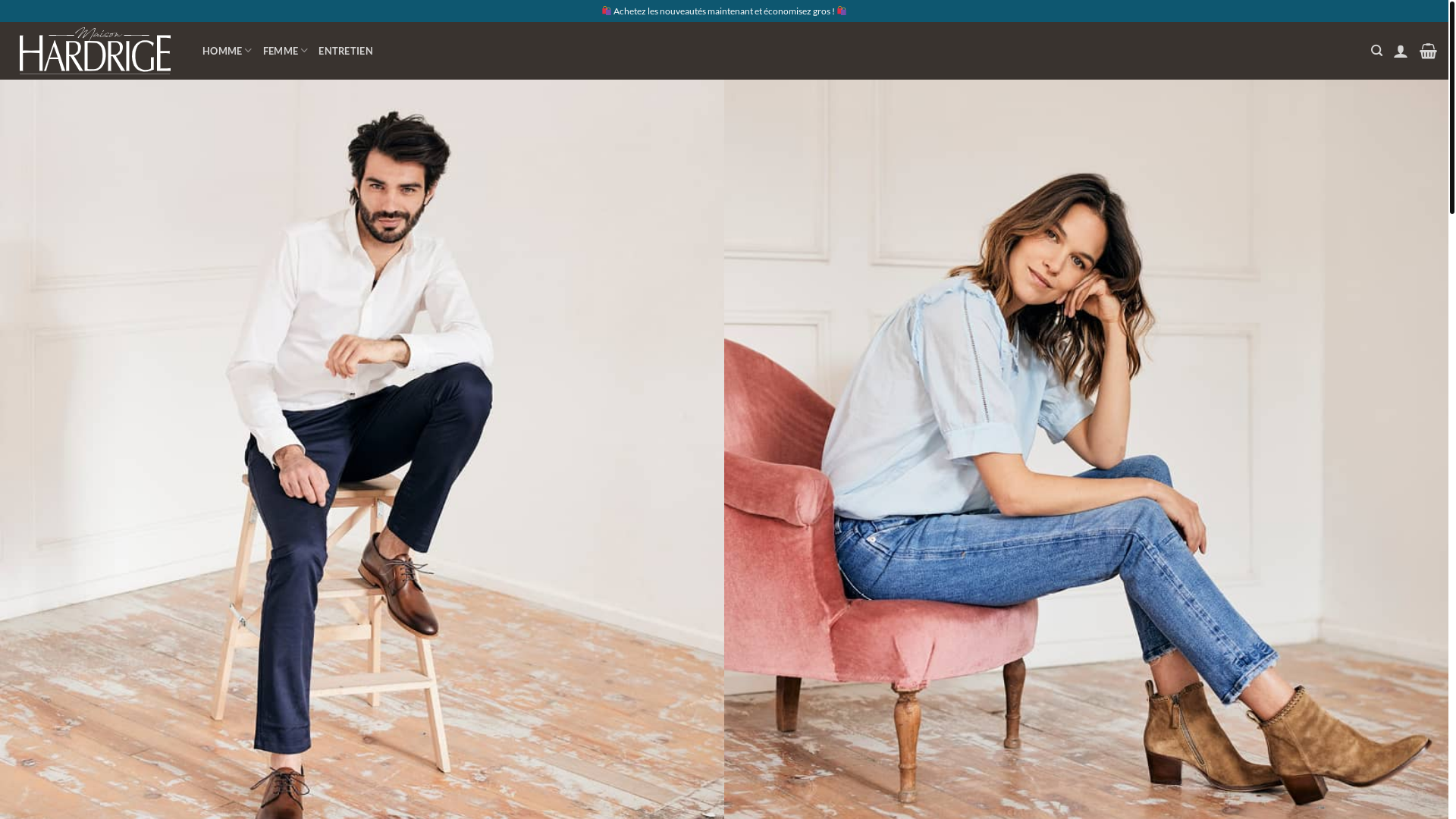 website screenshot of https://achetezchaussures.com/