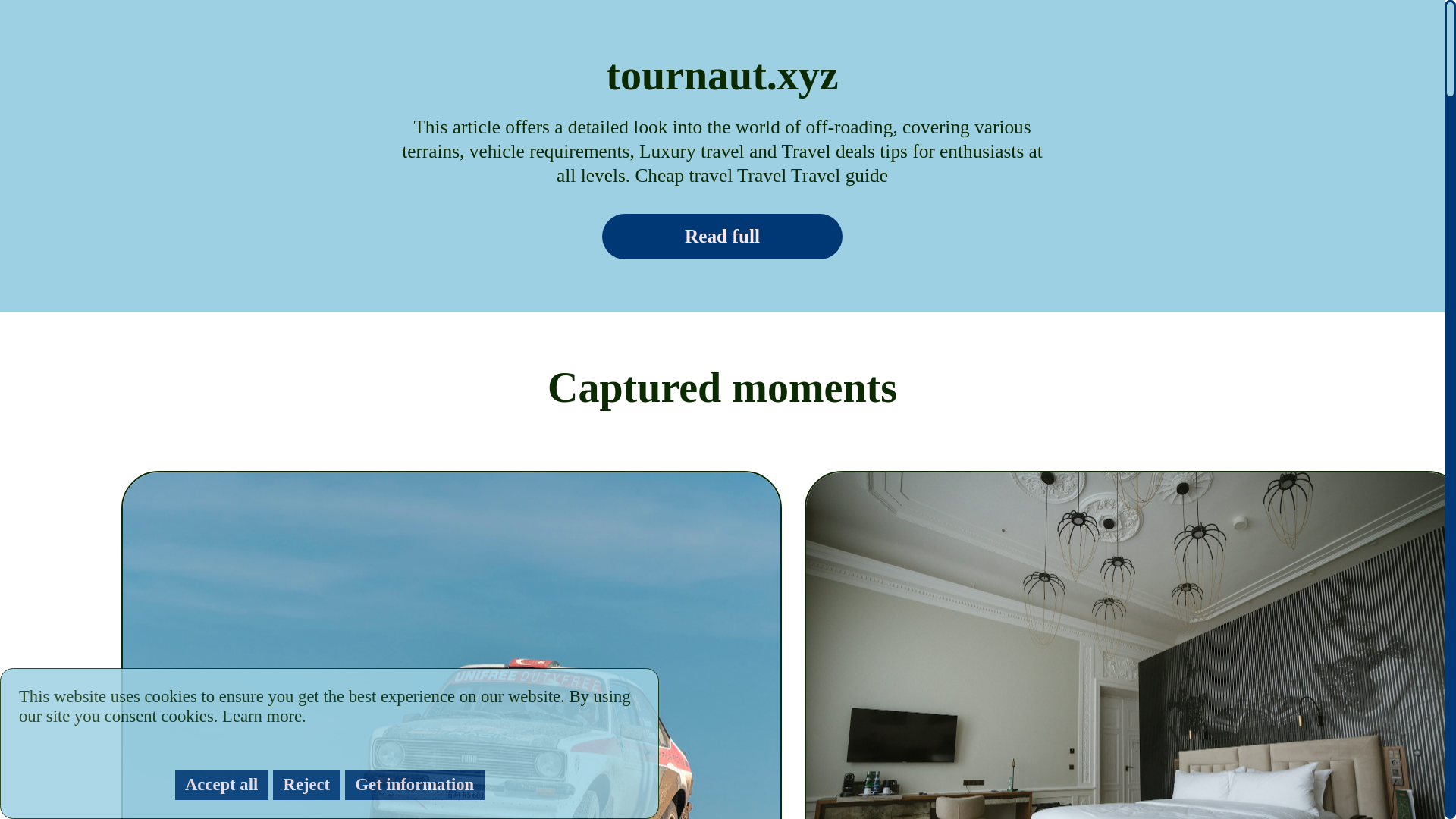 website screenshot of https://tournaut.xyz/
