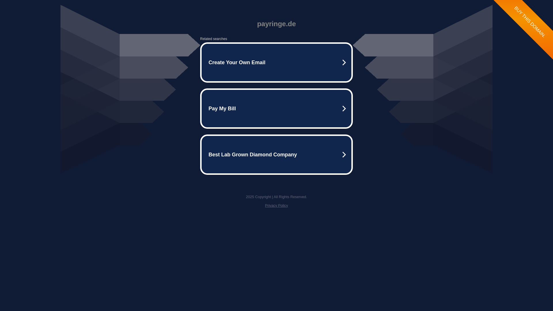 website screenshot of https://payringe.de/