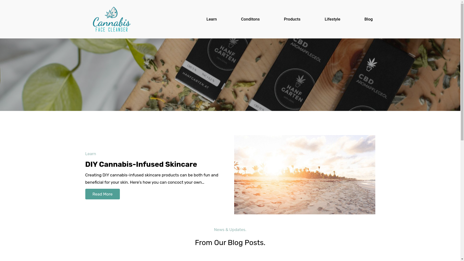 website screenshot of https://cannabisfacecleanser-com.pages.dev/