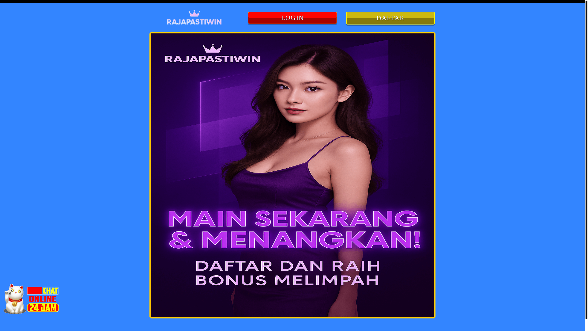 website screenshot of https://rajapastiwin.pages.dev/