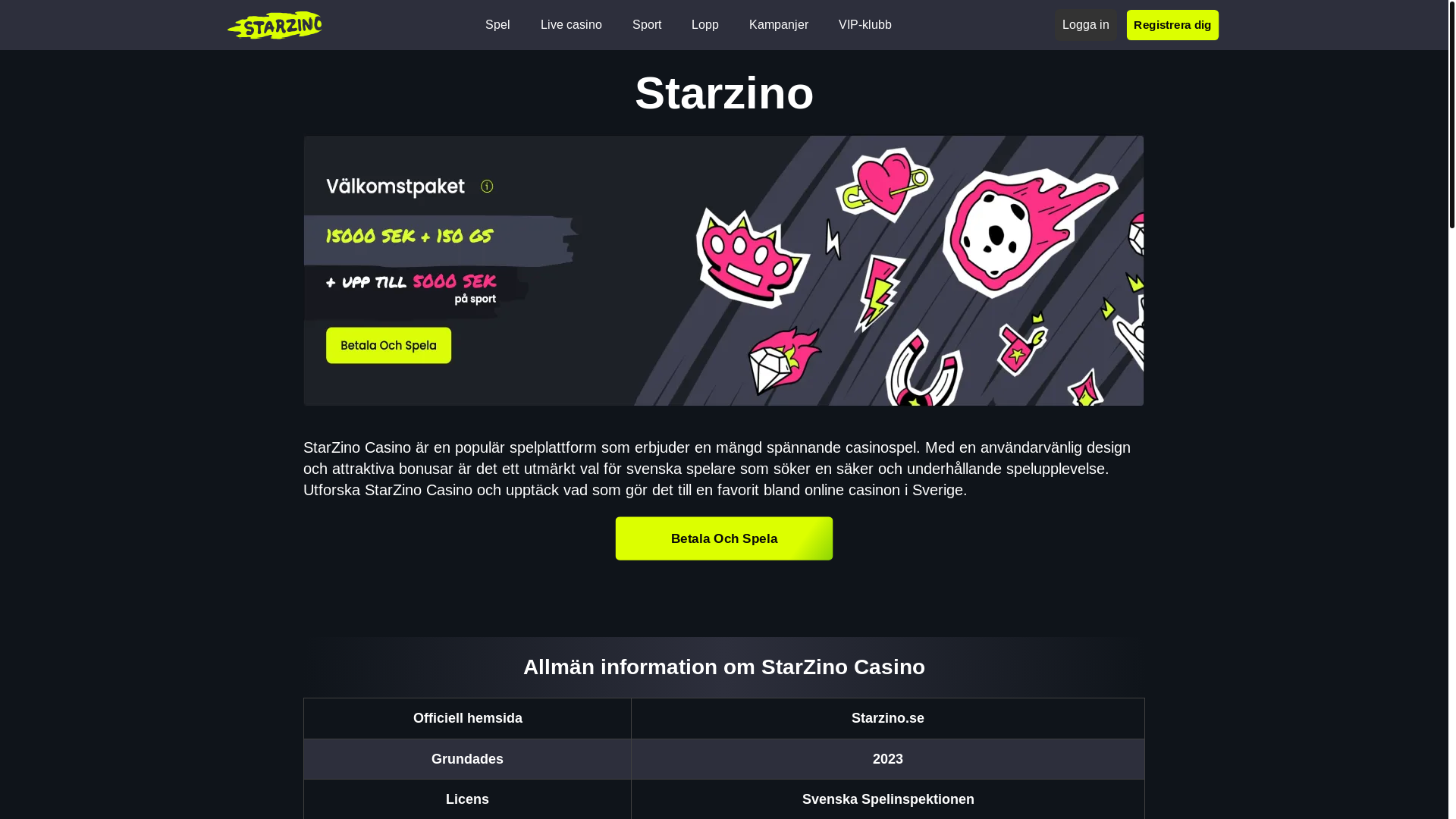 website screenshot of https://starzinocasino-se-7545.pages.dev/