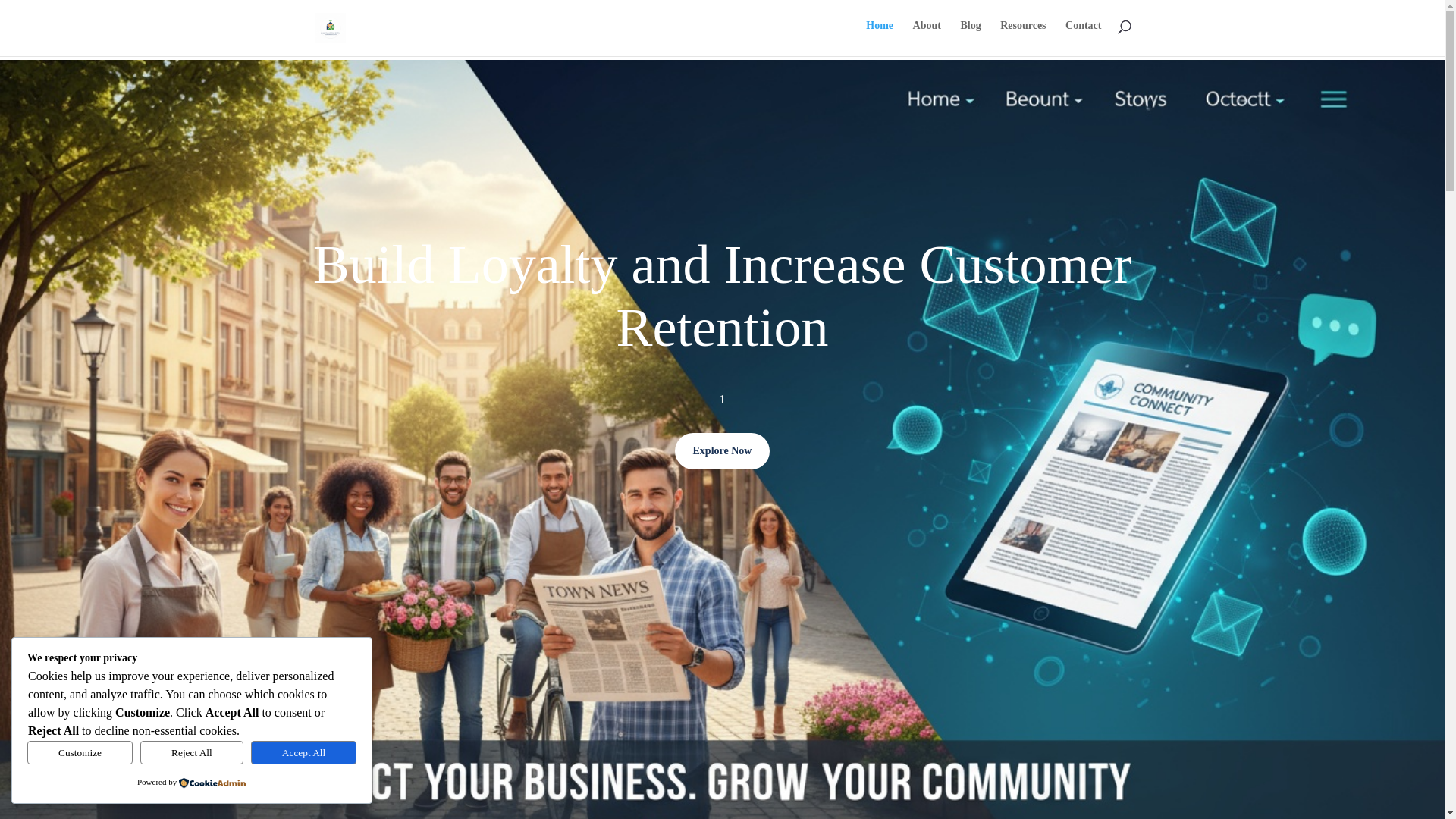 website screenshot of https://localnewsletter.online/