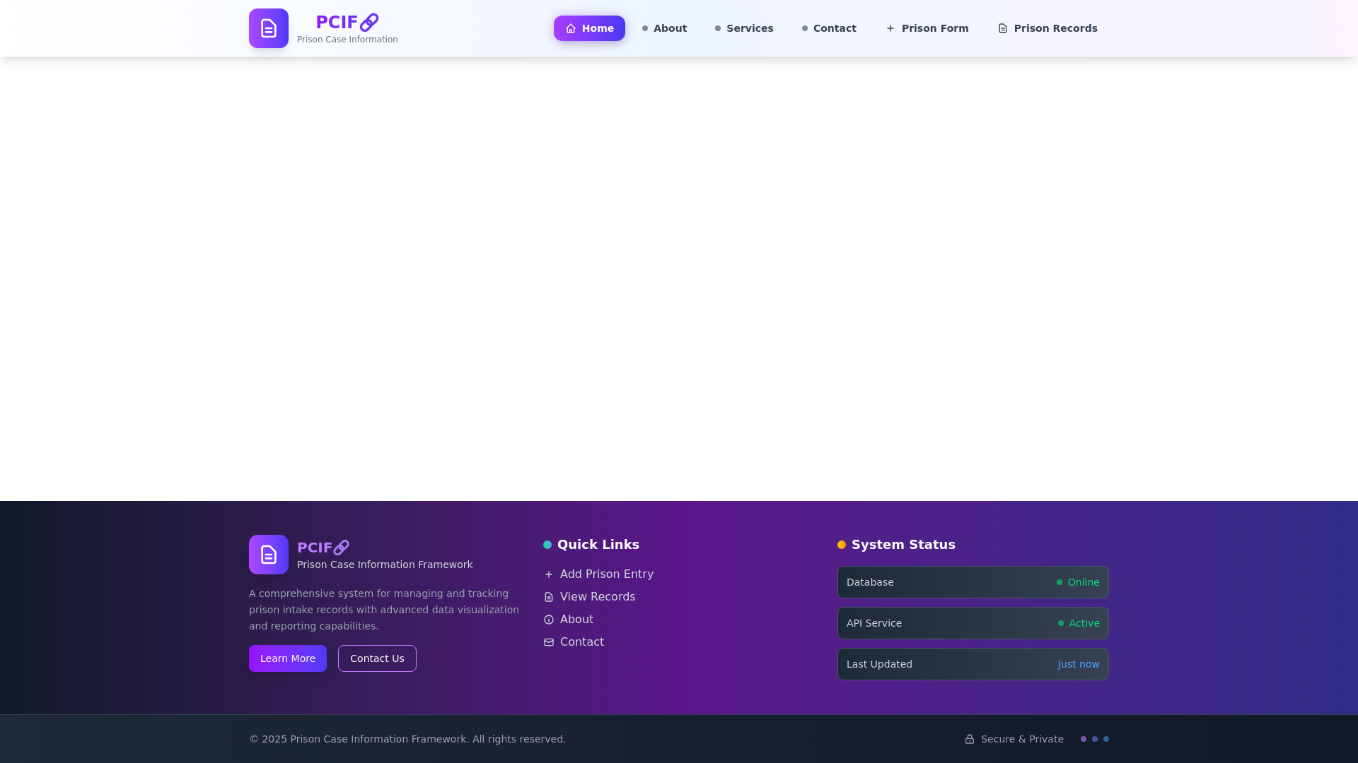 website screenshot of https://prisonplan.pages.dev/