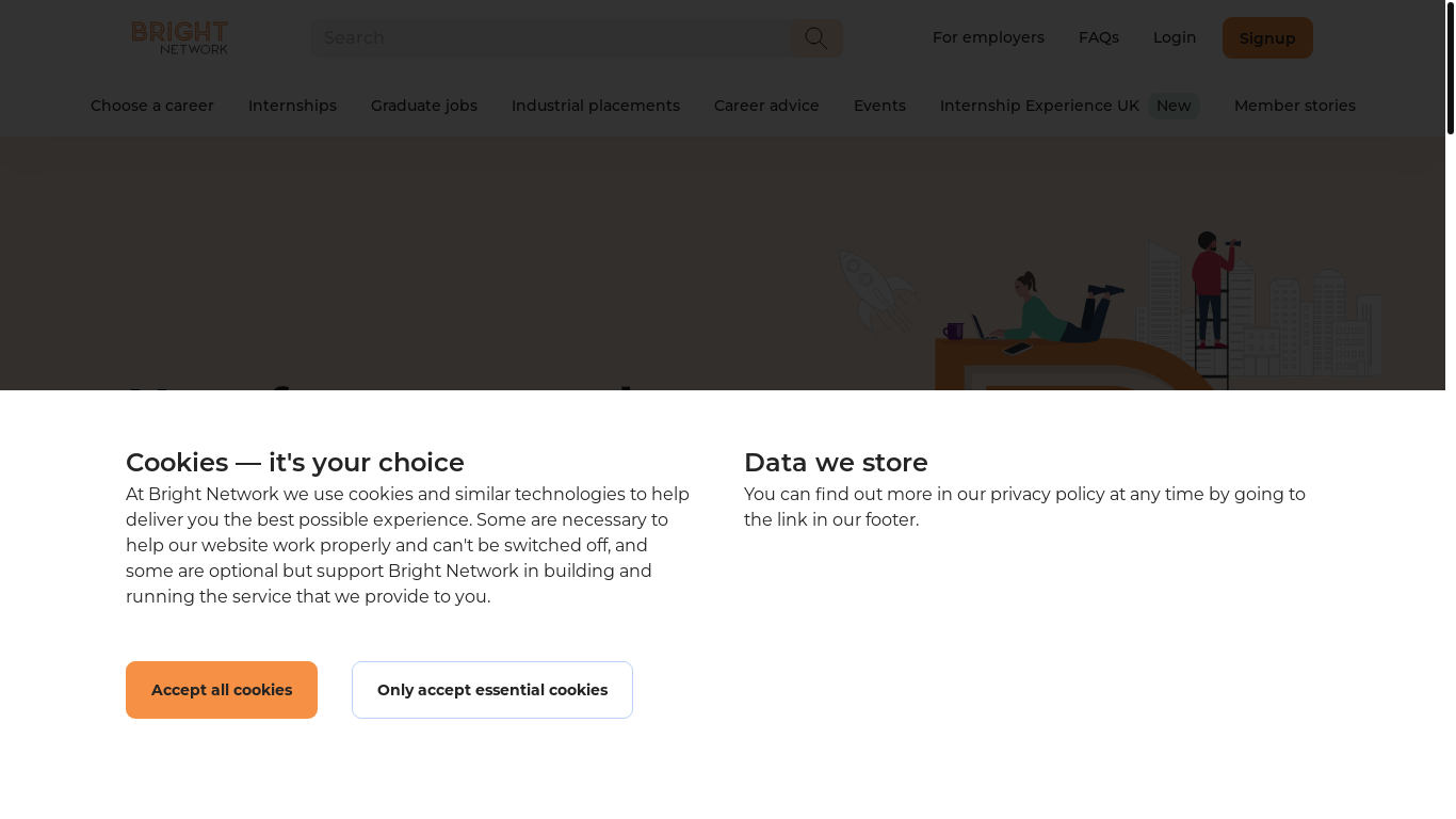 website screenshot of https://brightnetwork-careers.uk/