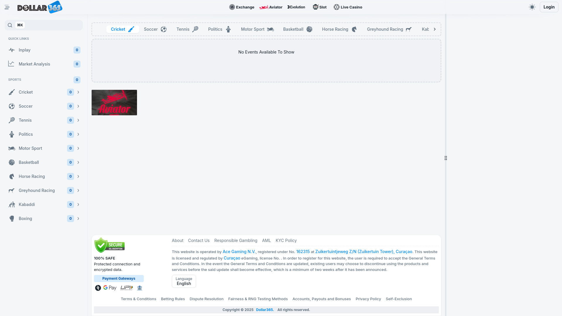 website screenshot of https://client-dollar365-com.pages.dev/