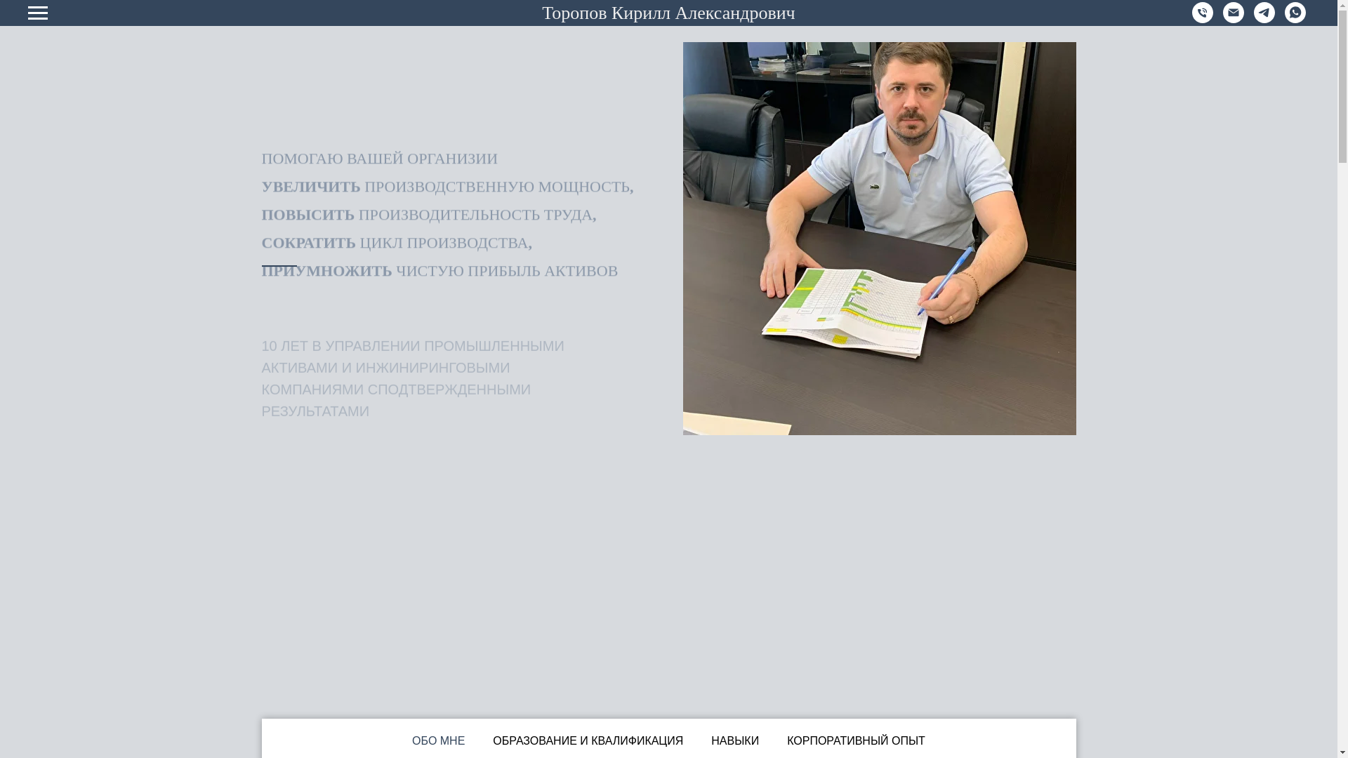 website screenshot of https://tkaing.ru/
