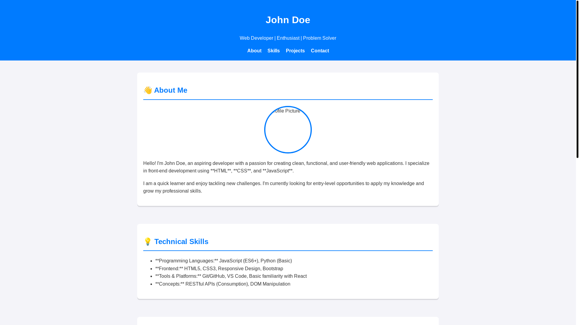 website screenshot of https://pruthvi1.pages.dev/