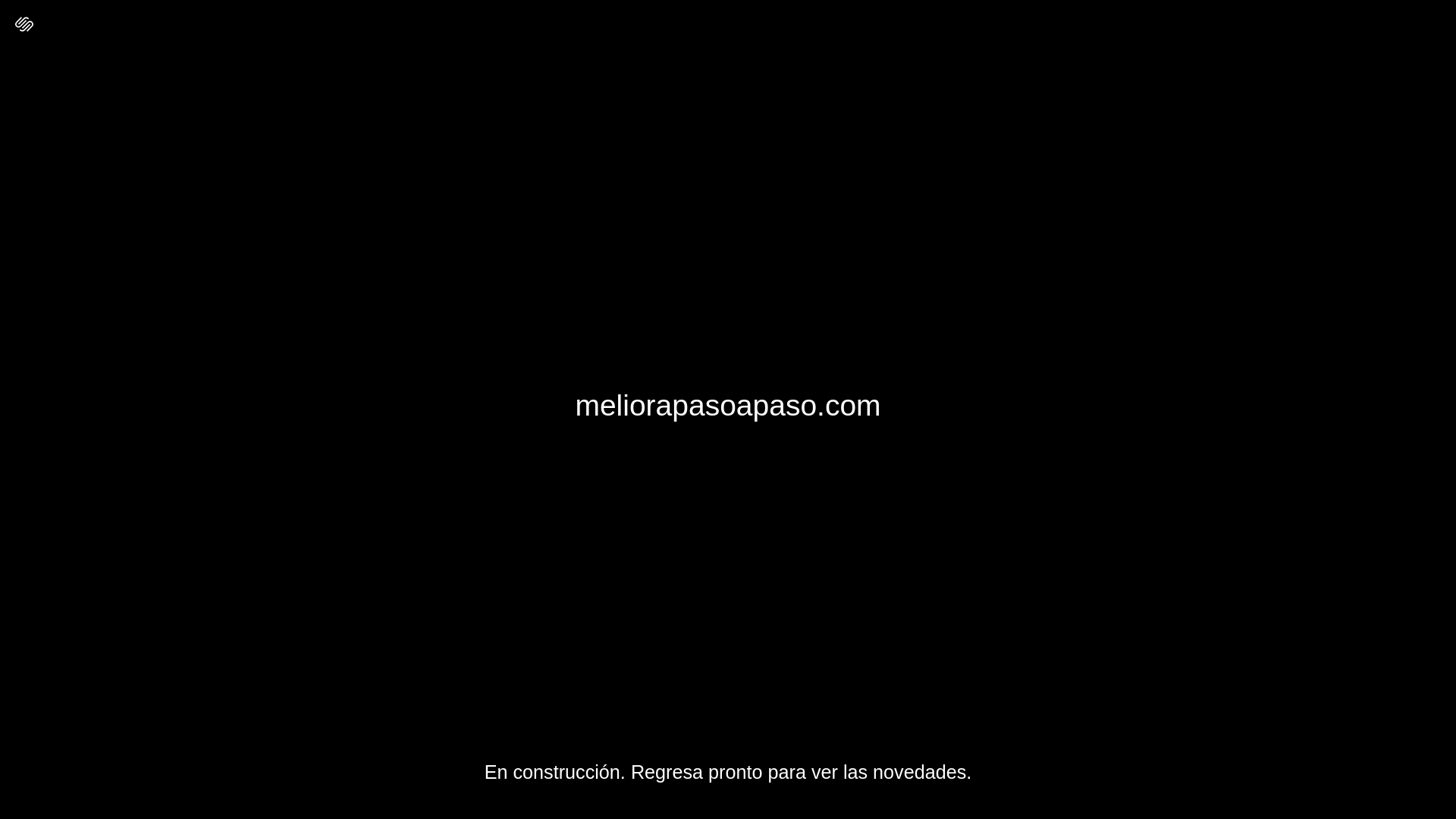 website screenshot of https://meliorapasoapaso.com/
