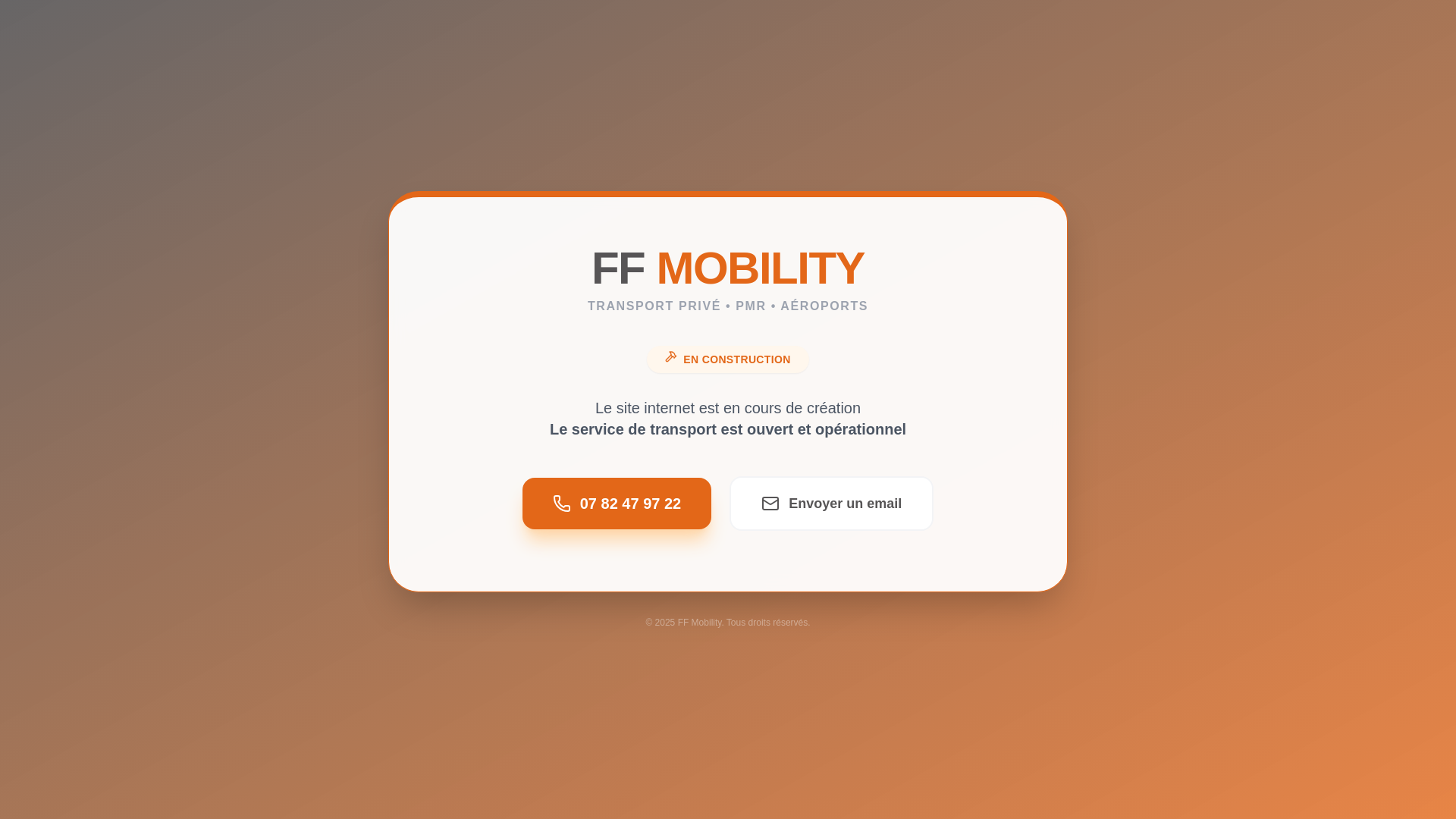 website screenshot of https://ffmobility.fr/