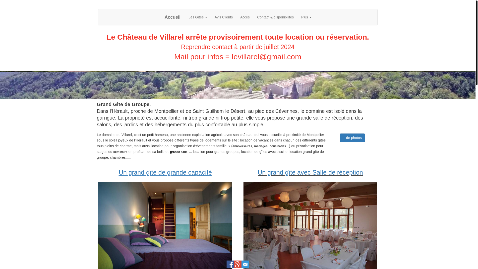 website screenshot of https://chateau-villarel-com.pages.dev/