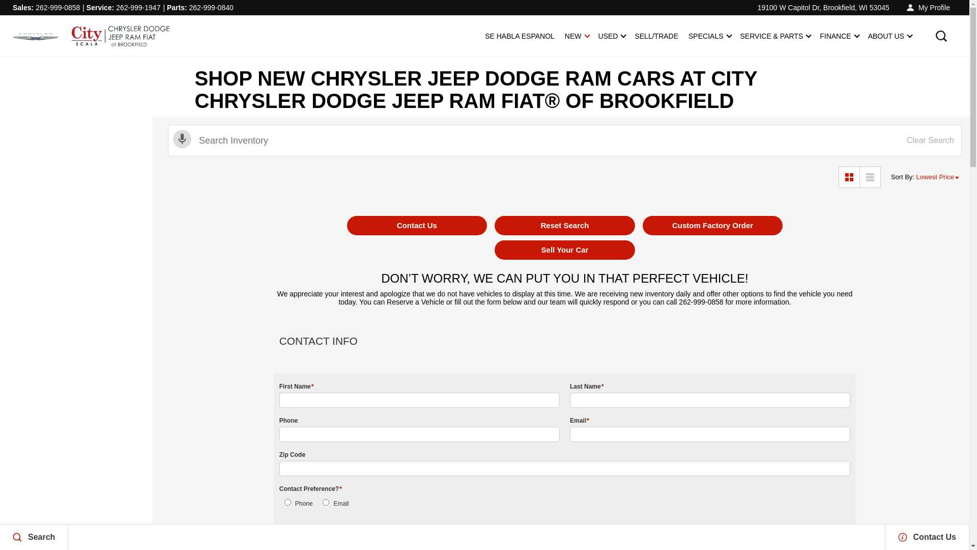 website screenshot of https://www.citycdjrfbrookfield.com/inventory/1C6SRFFP4SN708383/