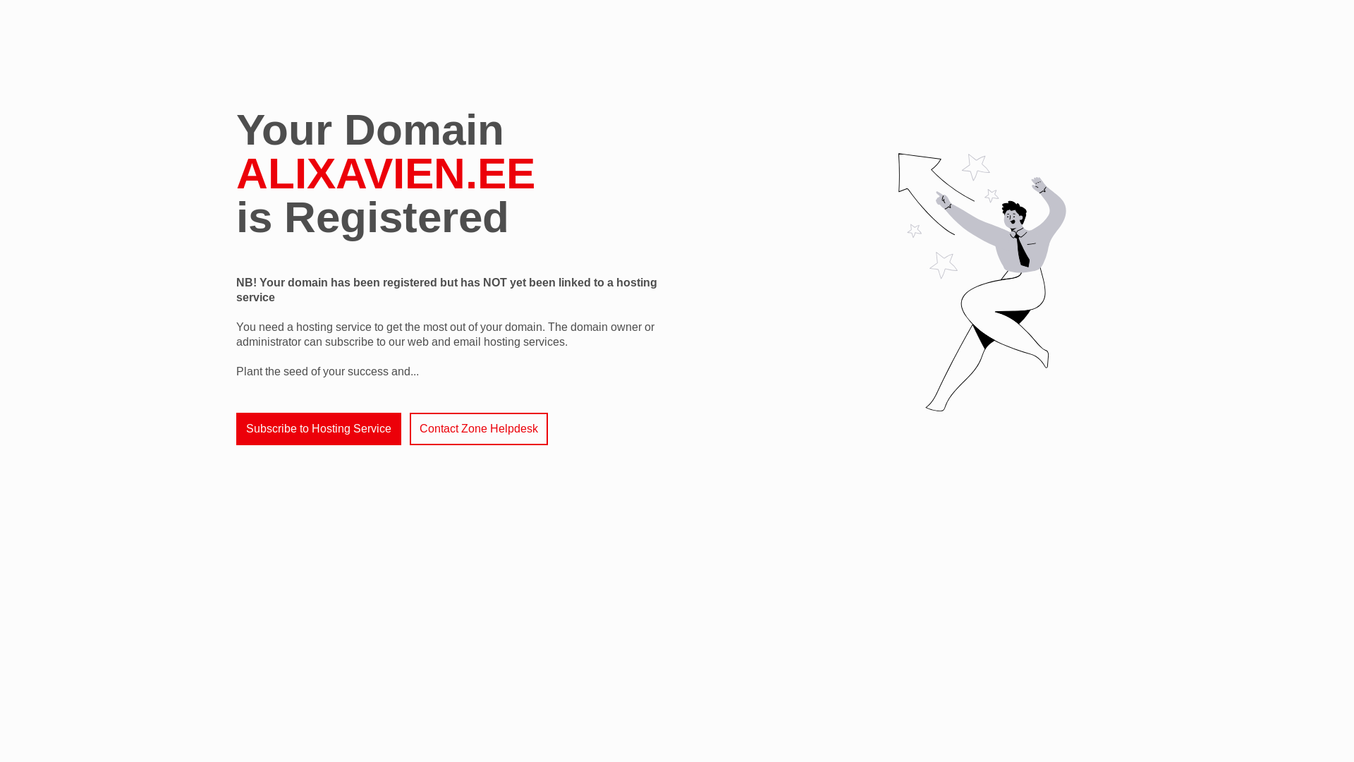 website screenshot of https://alixavien.ee/