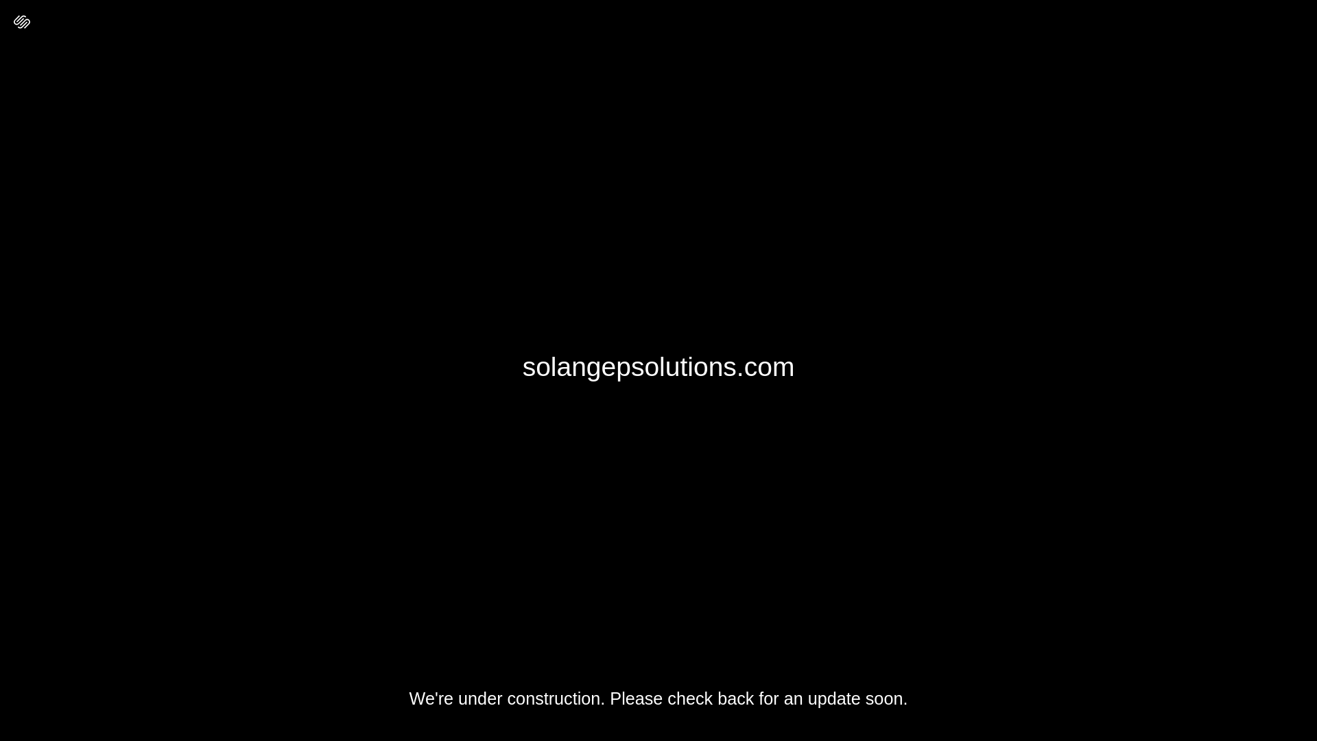 website screenshot of https://solangepsolutions.com/