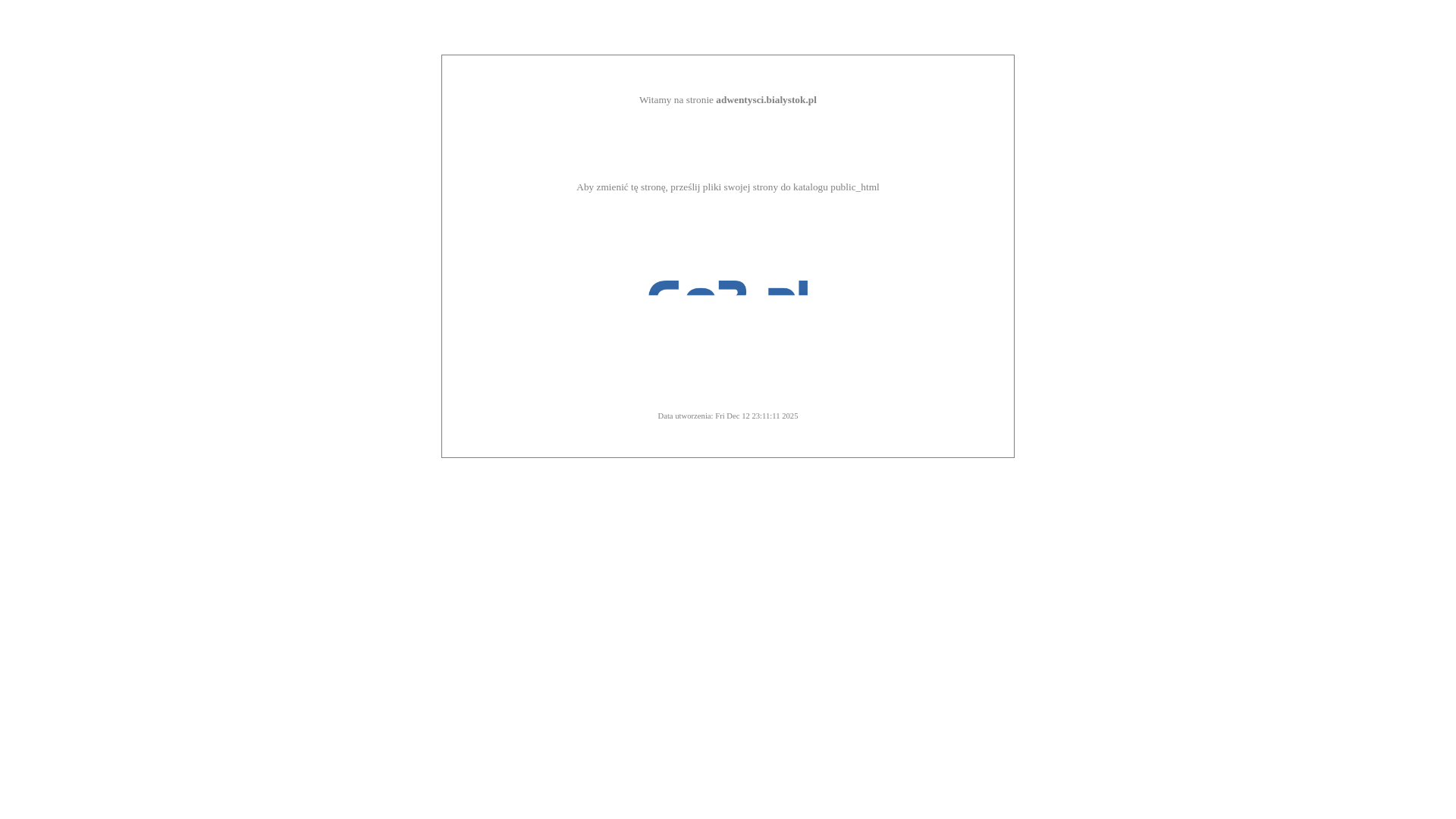 website screenshot of https://adwentysci.bialystok.pl/