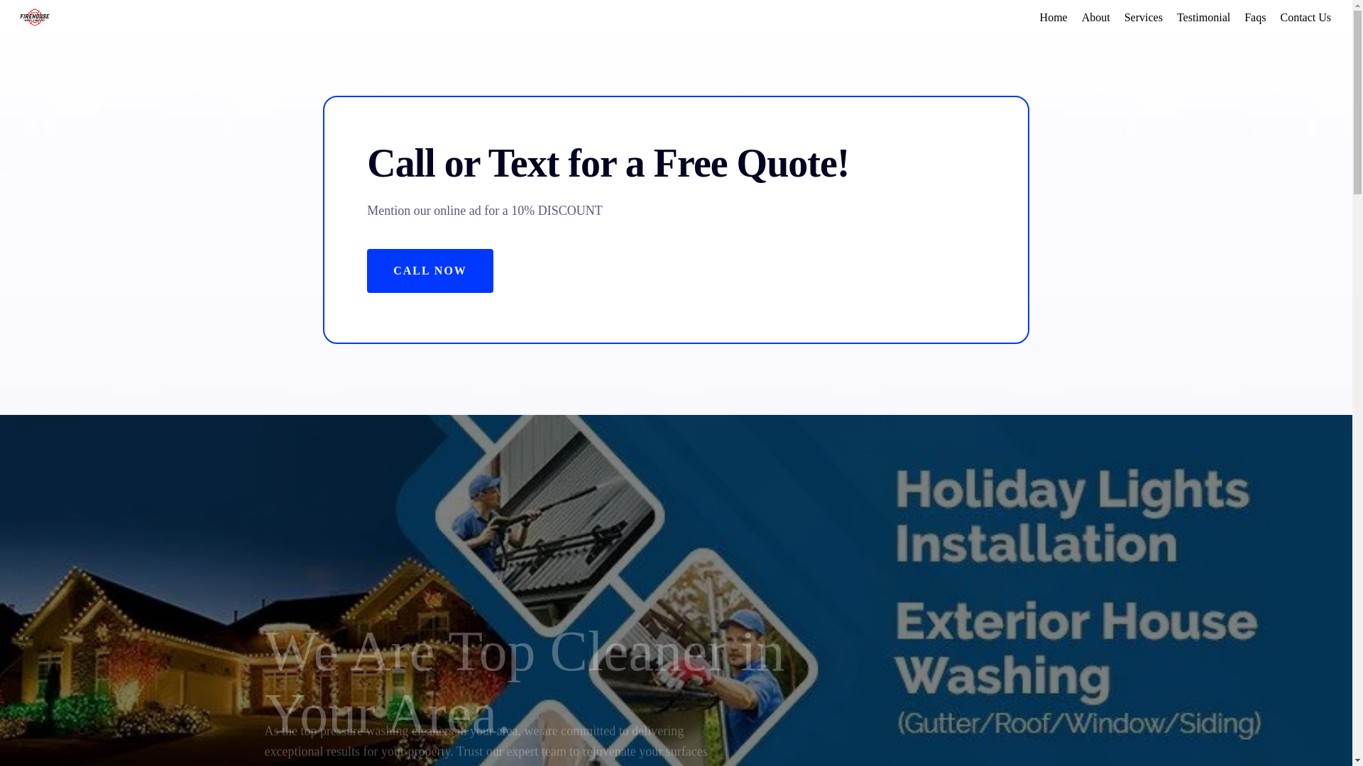 website screenshot of https://firehousewashcompany.com/