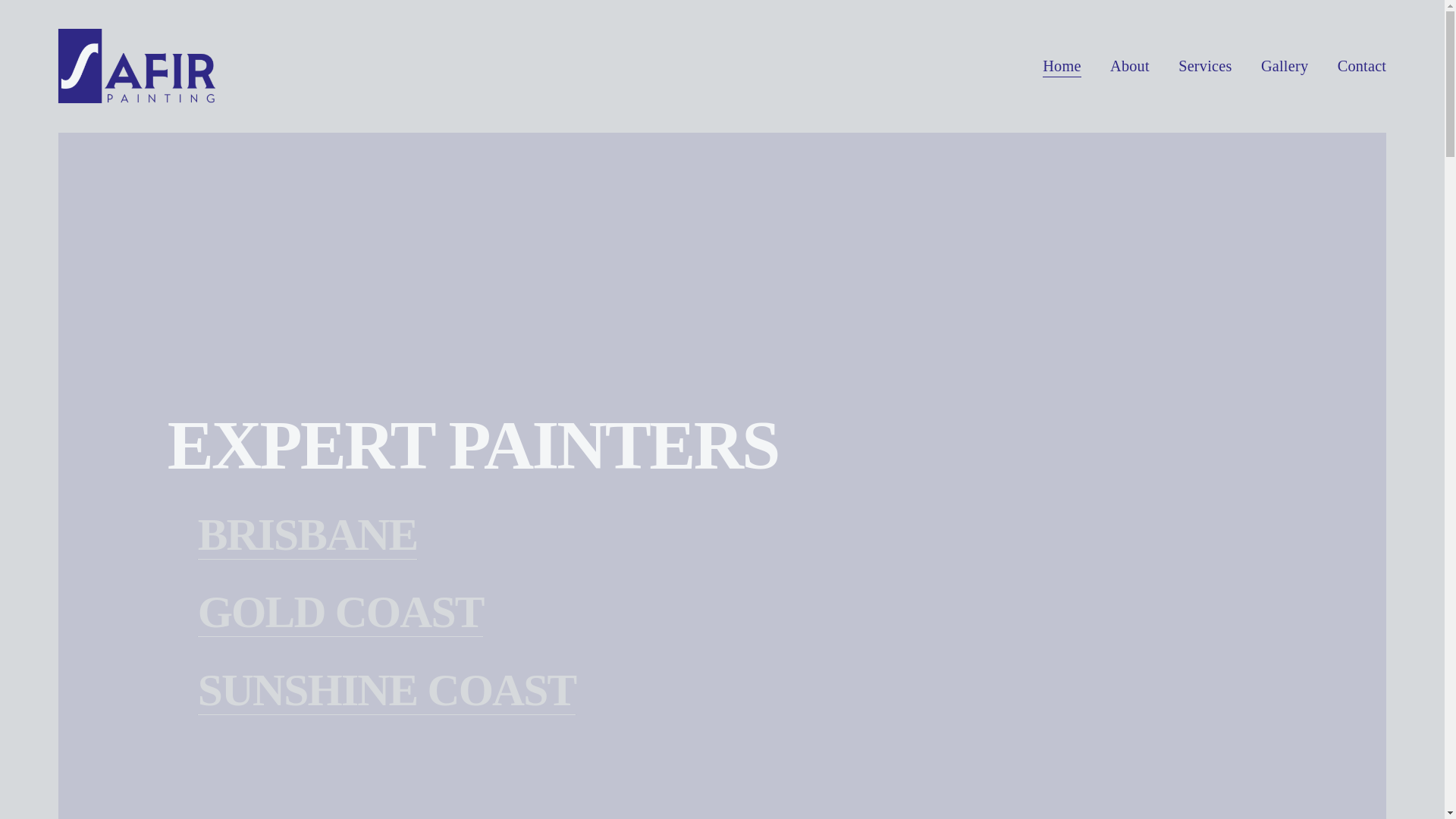 website screenshot of https://safirpainting.com/