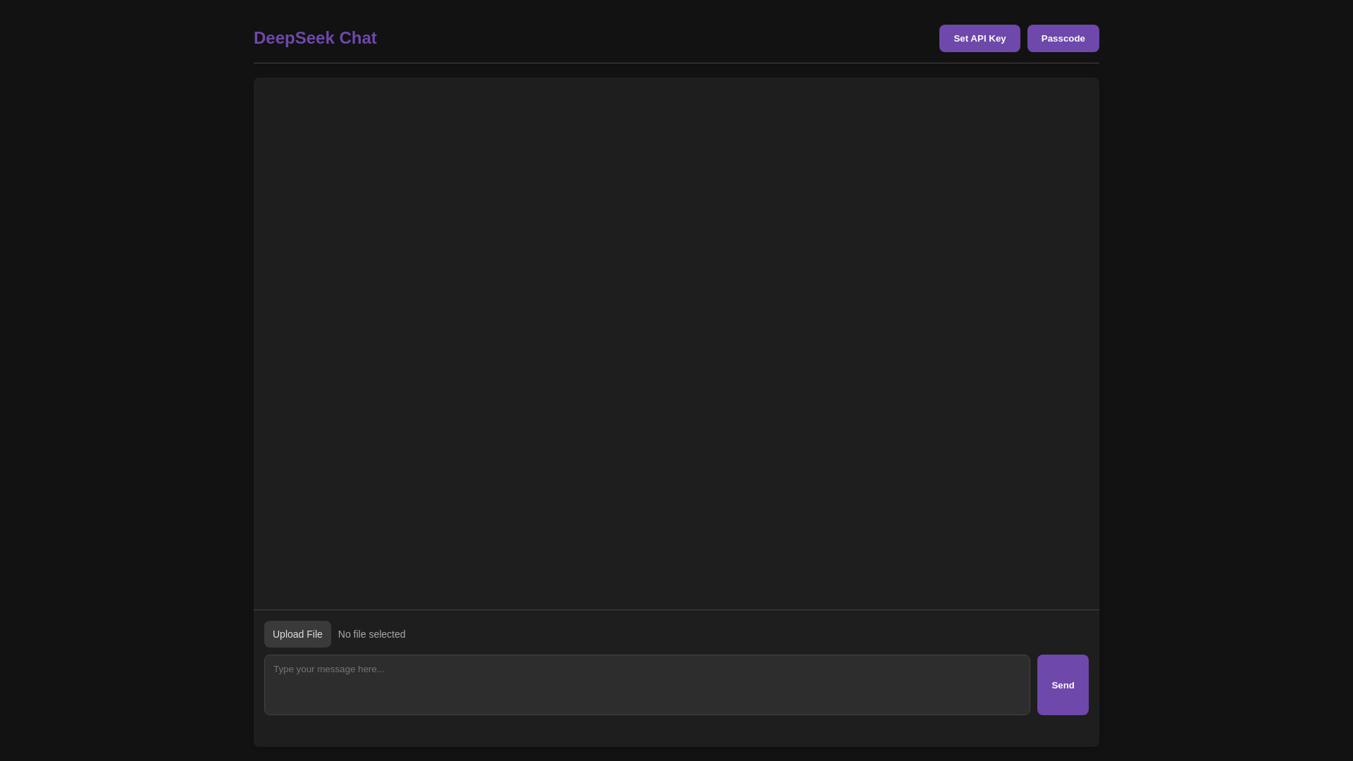 website screenshot of https://deepseek-on-web.pages.dev/
