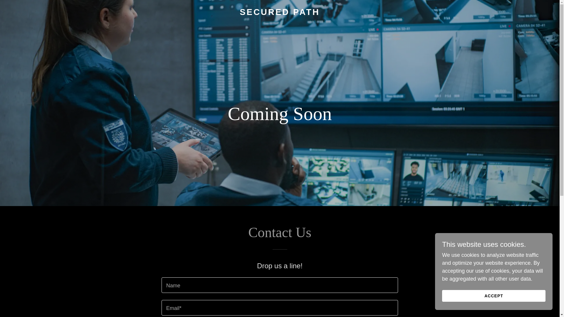 website screenshot of https://oursecuredpath.com/