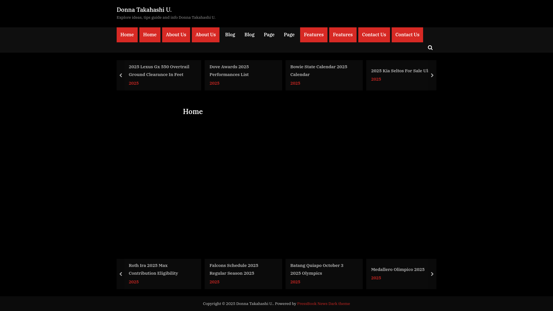website screenshot of https://donnatakahashiu.pages.dev/