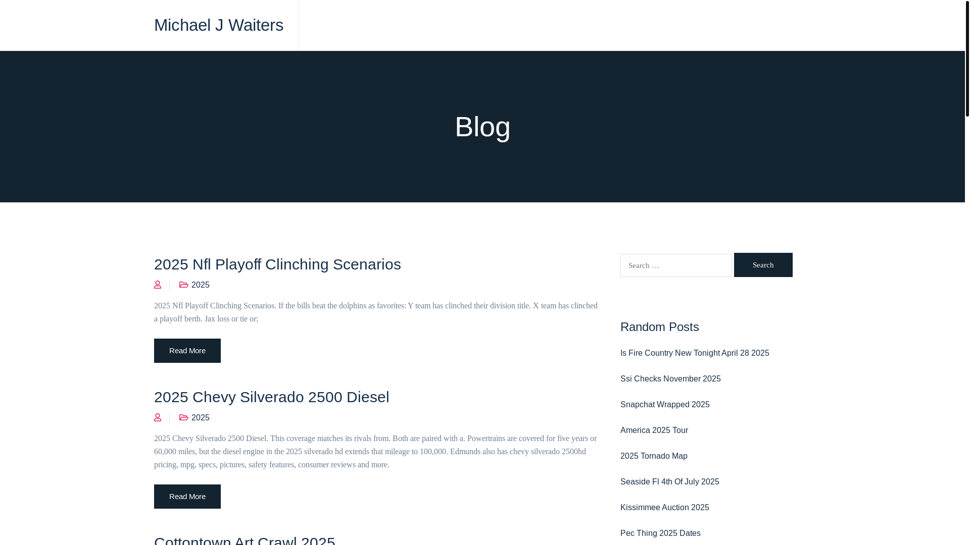 website screenshot of https://michaeljwaitersj.pages.dev/