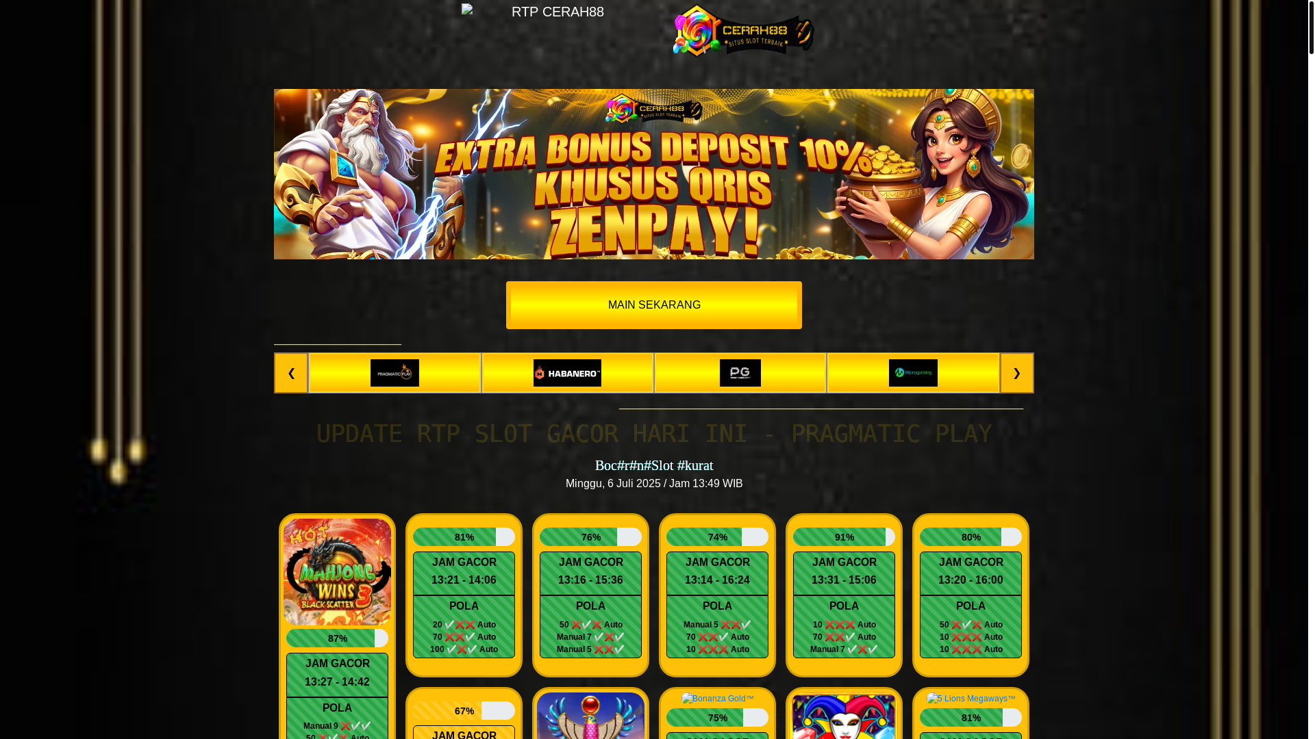 website screenshot of https://rtpcerah88s.pages.dev/