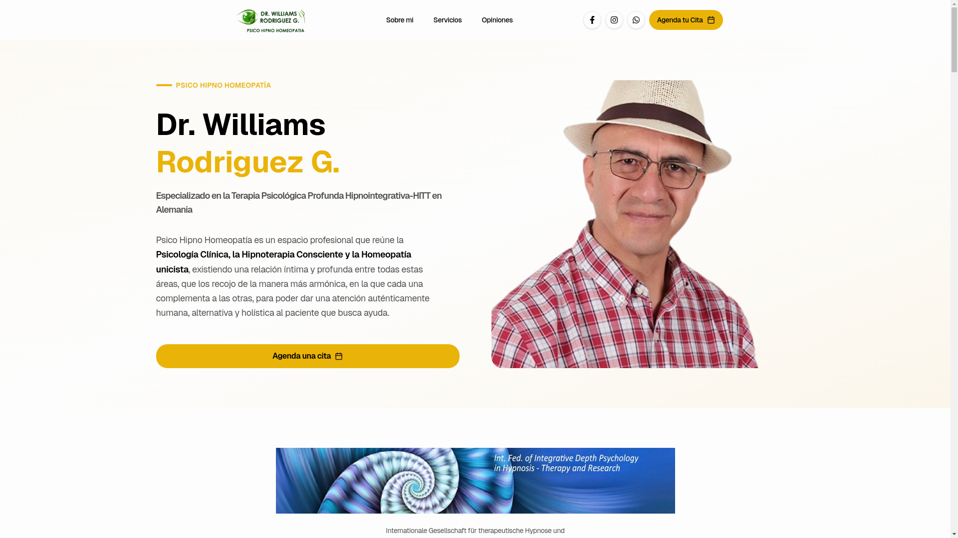 website screenshot of https://drwilliamsrodriguezg.com