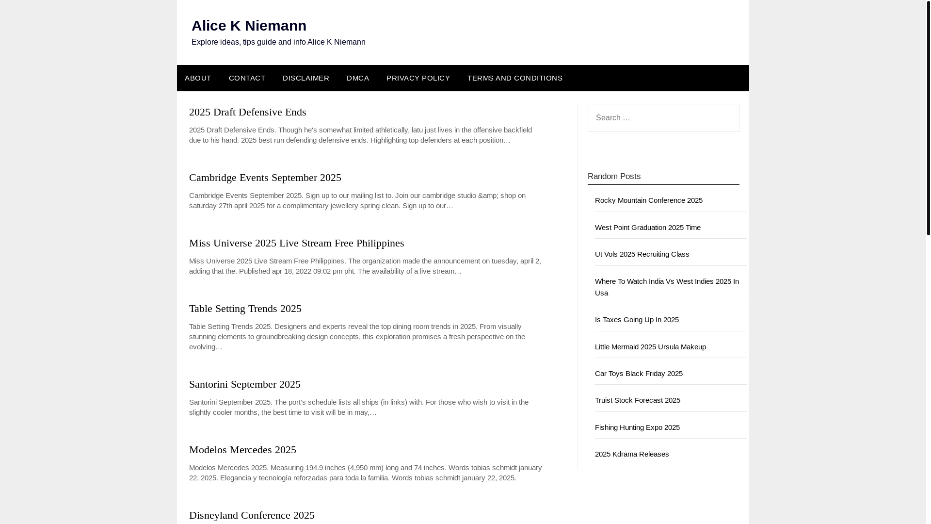 website screenshot of https://alicekniemannw.pages.dev/