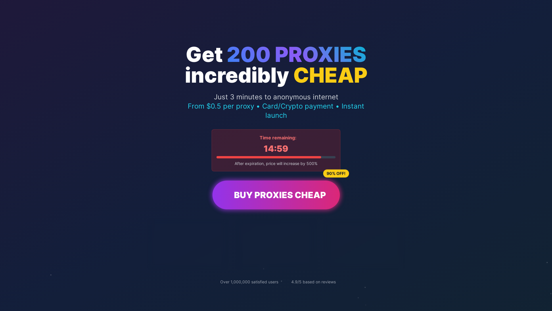 website screenshot of https://proxytop.pro/