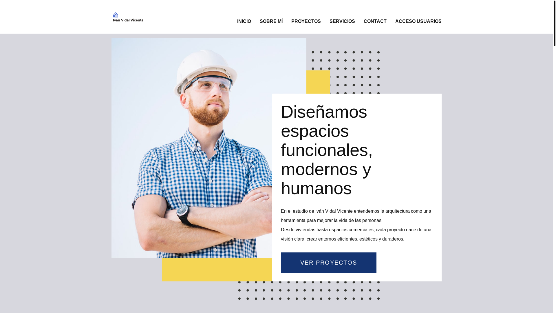website screenshot of https://ivanvidalvicente.es/