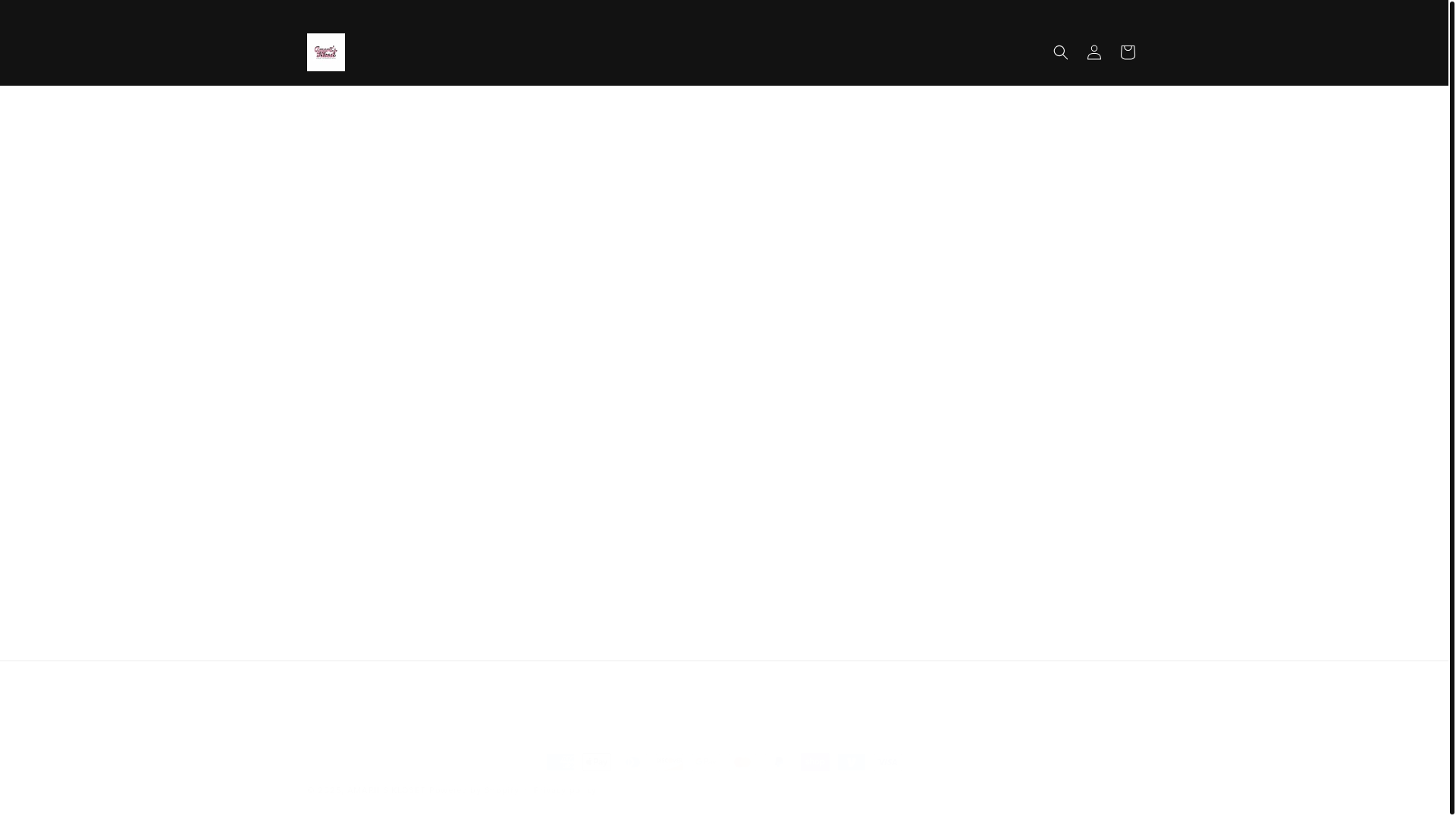 website screenshot of https://amariiskloset.com/